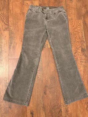GAP Stretch Grey Corduroy Pants